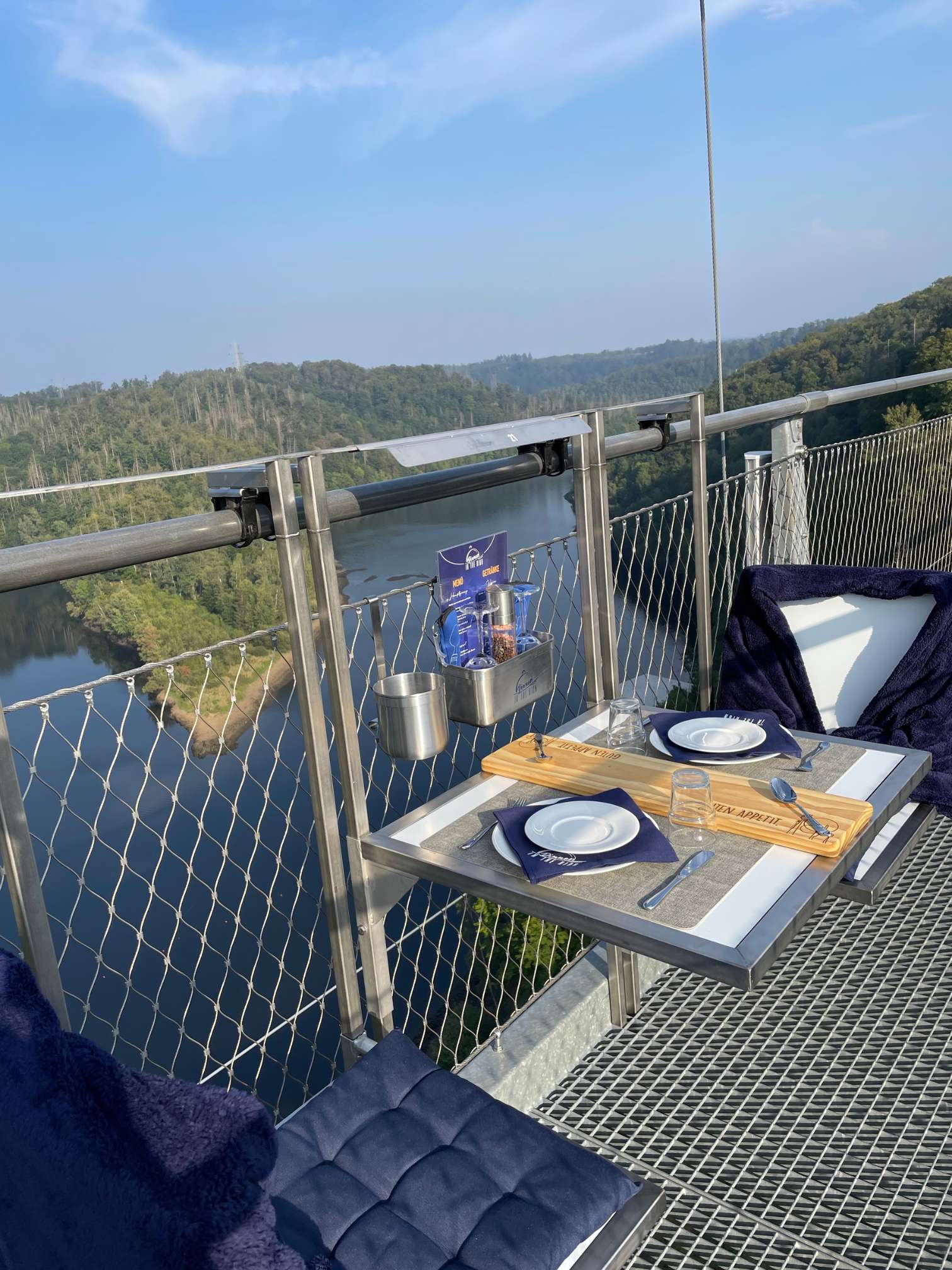Dinner in the high Gedeck