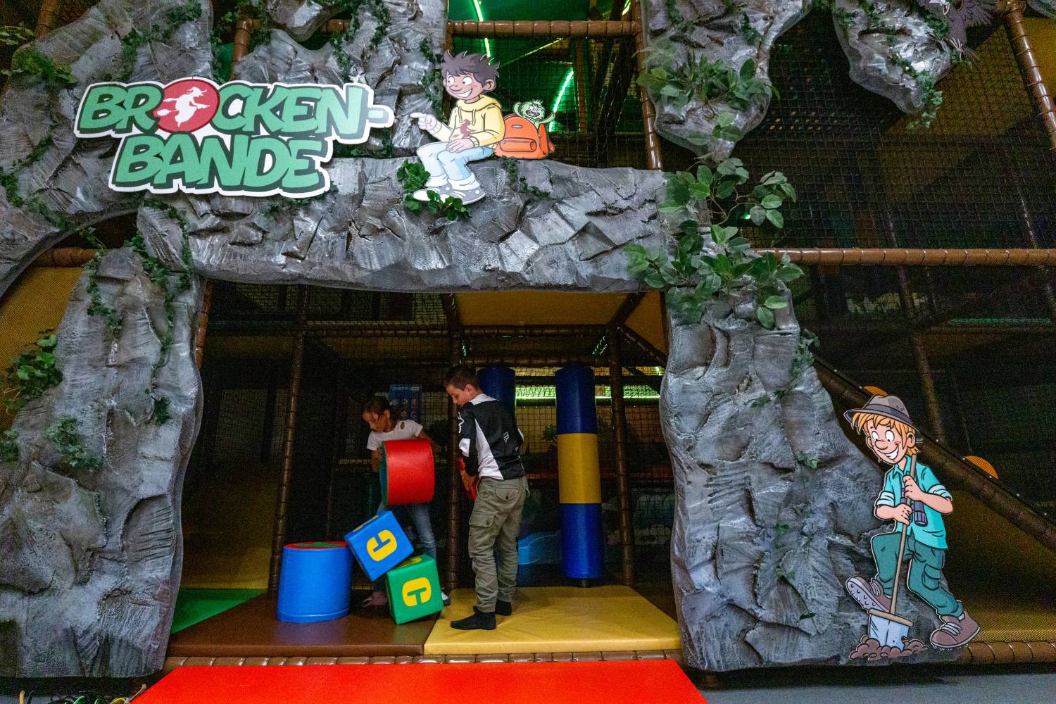 Indoor Spielplatz Eingang
