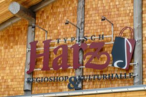 Typisch Harz Regioshop und Kulturhalle Außenansicht