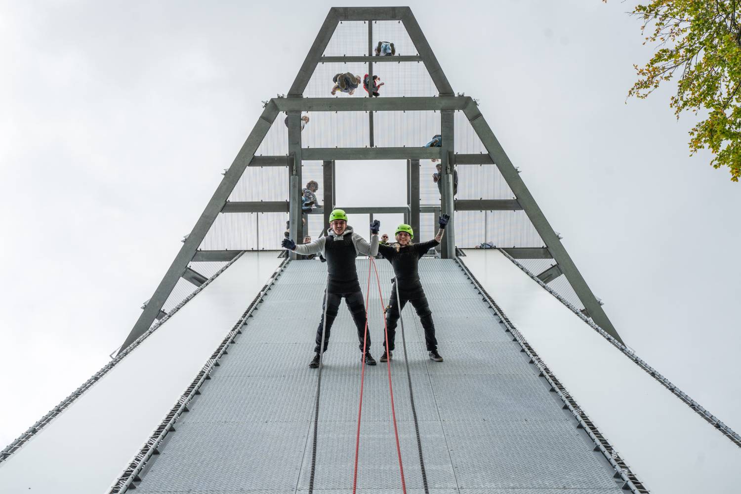 Wallrunning im Tandem
